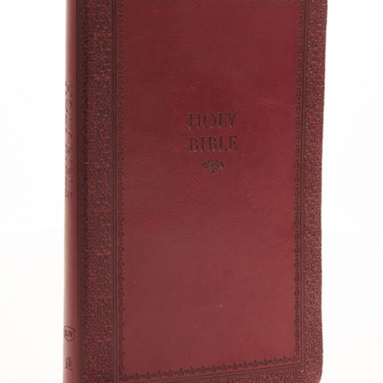 KJV Thinline Bible Leathersoft Red Thumb Indexed Red Letter Comfort Print Holy Bible King James Version