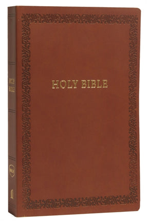 NKJV, Holy Bible, Soft Touch Edition, Leathersoft, Brown, Comfort Print: Holy Bible, New King James Version