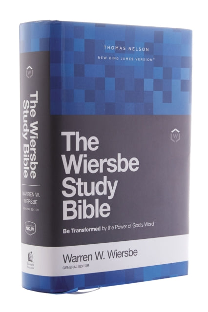 NKJV, Wiersbe Study Bible, Hardcover, Red Letter, Comfort Print: Be Transformed by the Power of God’s Word