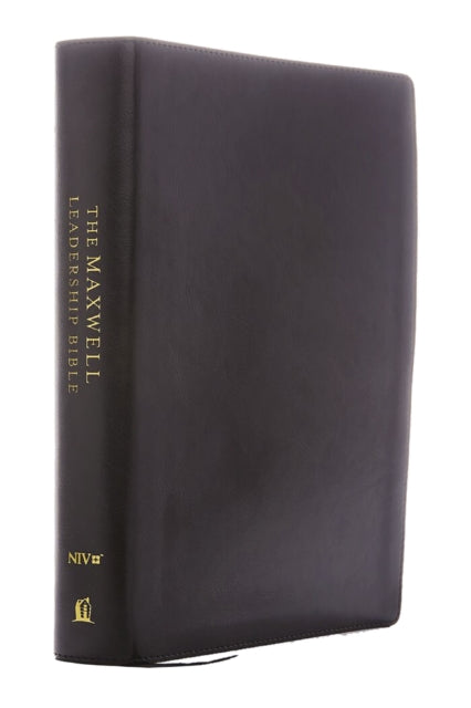 NIV, Maxwell Leadership Bible, 3rd Edition, Leathersoft, Black, Comfort Print: Holy Bible, New International Version