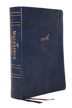 NKJV, MacArthur Study Bible, 2nd Edition, Leathersoft, Blue, Comfort Print: Unleashing God's Truth One Verse at a Time