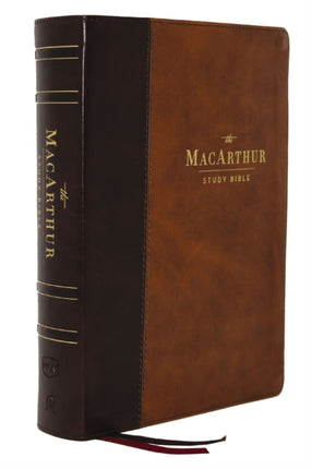 NKJV, MacArthur Study Bible, 2nd Edition, Leathersoft, Brown, Comfort Print: Unleashing God's Truth One Verse at a Time