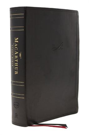 NKJV, MacArthur Study Bible, 2nd Edition, Leathersoft, Black, Comfort Print: Unleashing God's Truth One Verse at a Time