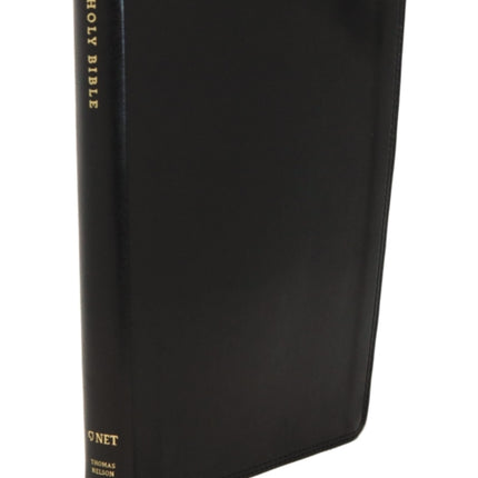 NET Bible, Thinline, Leathersoft, Black, Comfort Print: Holy Bible