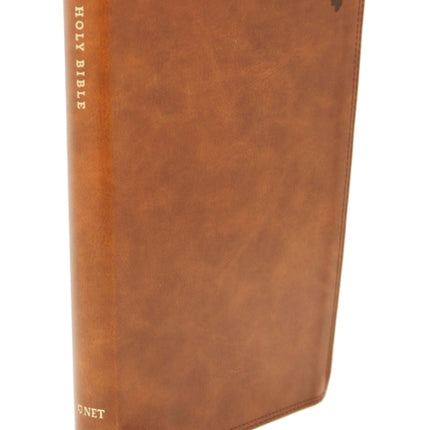 NET Bible, Thinline, Leathersoft, Brown, Comfort Print: Holy Bible