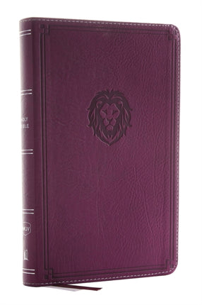 NKJV, Thinline Bible Youth Edition, Leathersoft, Purple, Red Letter, Comfort Print: Holy Bible, New King James Version