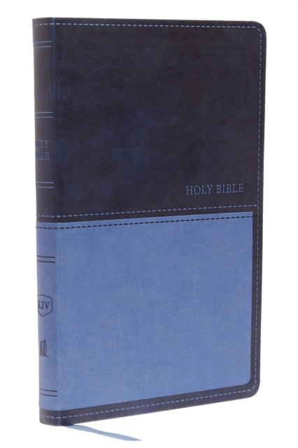 KJV Holy Bible: Value Thinline, Blue Leathersoft, Red Letter, Comfort Print: King James Version: Holy Bible, King James Version