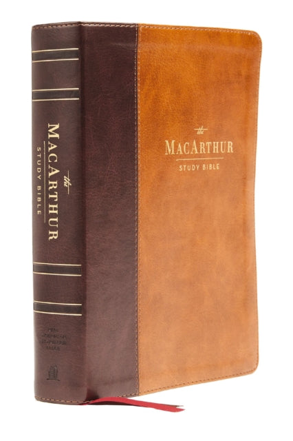 NASB, MacArthur Study Bible, 2nd Edition, Leathersoft, Brown, Thumb Indexed, Comfort Print: Unleashing God's Truth One Verse at a Time