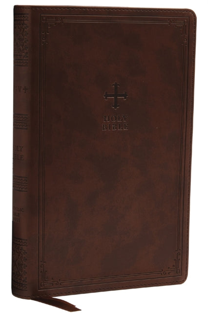 NRSV Catholic Edition Gift Bible, Brown Leathersoft (Comfort Print, Holy Bible, Complete Catholic Bible, NRSV CE): Holy Bible