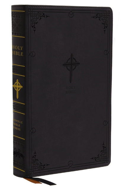 NABRE, New American Bible, Revised Edition, Catholic Bible, Large Print Edition, Leathersoft, Black, Comfort Print: Holy Bible