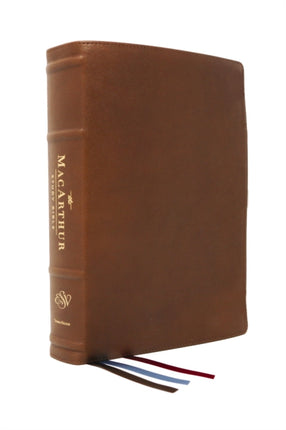 ESV, MacArthur Study Bible, 2nd Edition, Premium Goatskin Leather, Brown, Premier Collection: Unleashing God's Truth One Verse at a Time