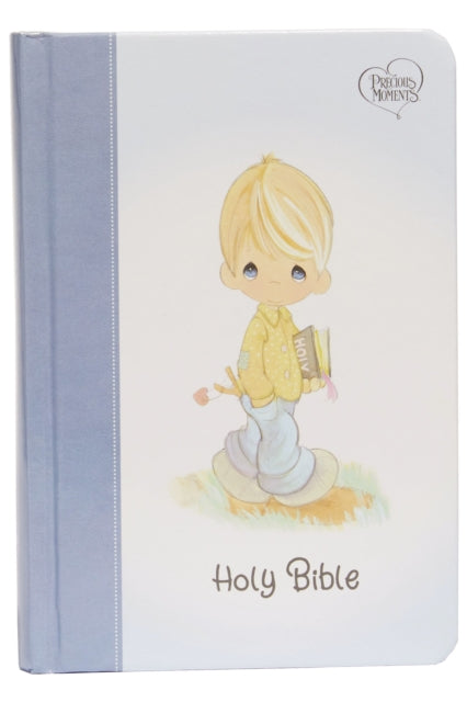 NKJV, Precious Moments Small Hands Bible, Hardcover, Blue, Comfort Print: Holy Bible, New King James Version