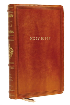 KJV, Personal Size Reference Bible, Sovereign Collection, Leathersoft, Brown, Red Letter, Thumb Indexed, Comfort Print: Holy Bible, King James Version