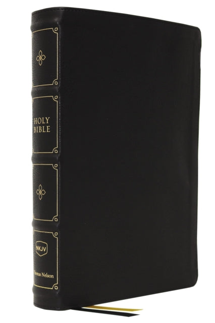 NKJV, Large Print Verse-by-Verse Reference Bible, Maclaren Series, Leathersoft, Black, Comfort Print: Holy Bible, New King James Version