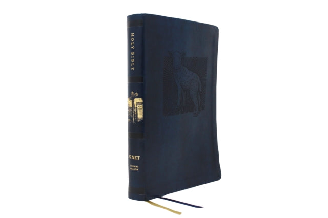 NET Bible, Thinline Art Edition, Large Print, Leathersoft, Blue, Comfort Print: Holy Bible