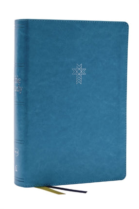 NKJV, The Bible Study Bible, Leathersoft, Turquoise, Comfort Print: A Study Guide for Every Chapter of the Bible