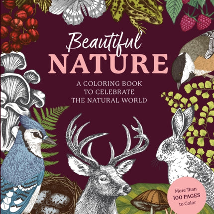 Beautiful Nature Coloring Book: A Coloring Book to Celebrate the Natural World