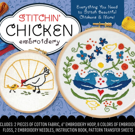 Stitchin Chicken Embroidery Kit