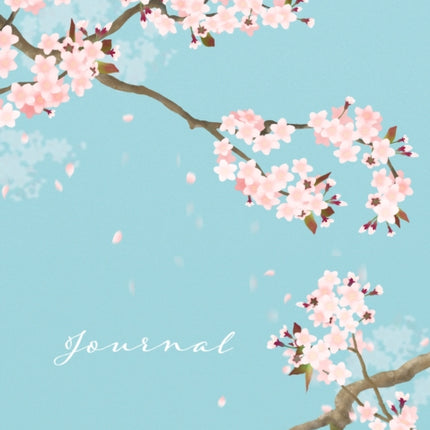 Spring Cherry Blossoms Journal