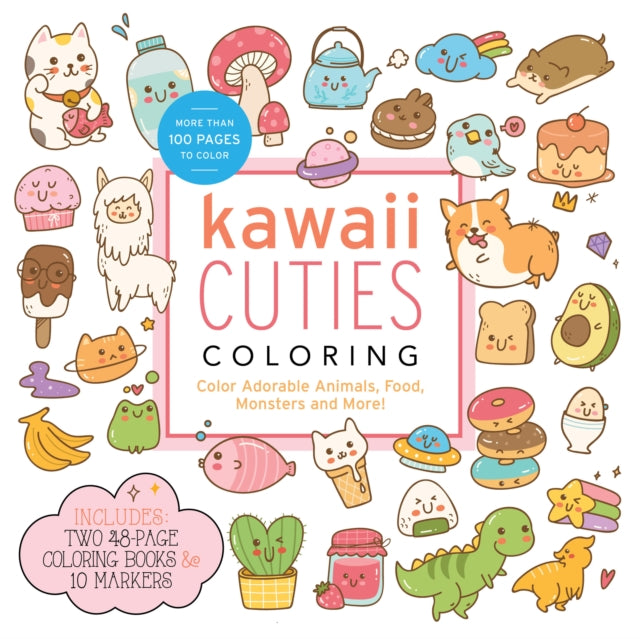 Kawaii Cuties Coloring Kit