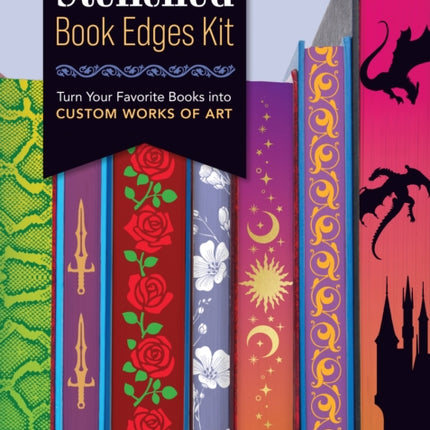 Stenciled Book Edges Kit