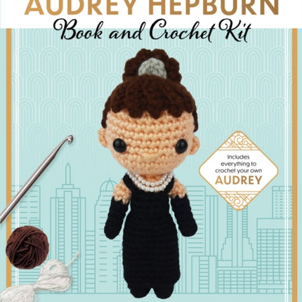 Unofficial Audrey Hepburn Book and Crochet Kit