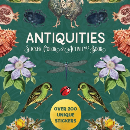 Antiquities Sticker Color  Activity Book