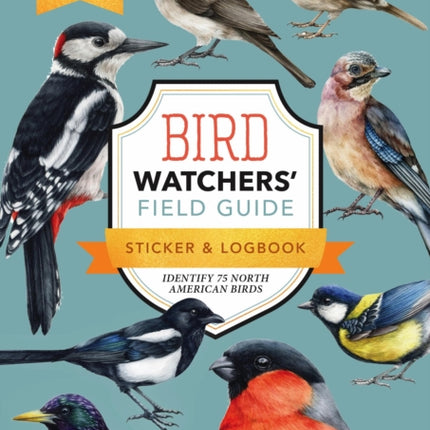 Bird Watchers Field Guide Sticker  Logbook