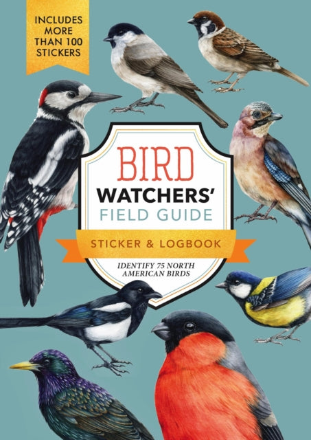 Bird Watchers Field Guide Sticker  Logbook