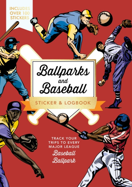 Ballparks and Baseball Sticker  Logbook