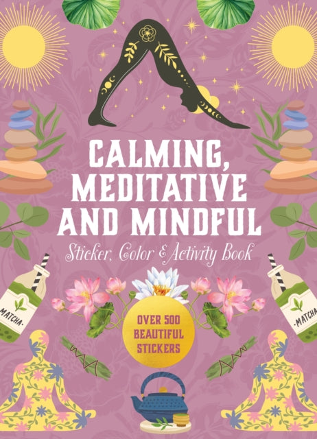 Calming Meditative and Mindful Sticker Color