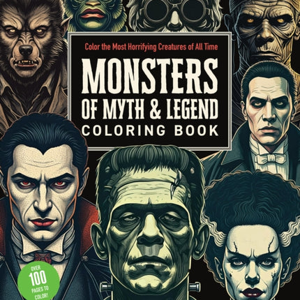 Monsters of Myth and Legend Coloring Book