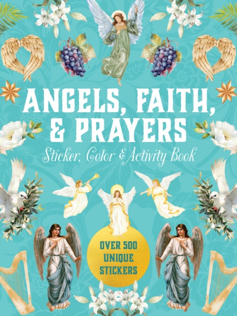 Angels Faith  Prayers Sticker Color  Activity