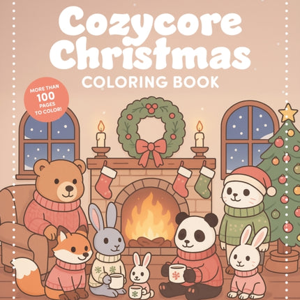 Cozycore Christmas Coloring Book