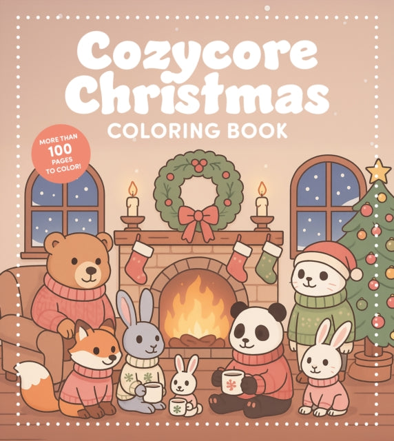 Cozycore Christmas Coloring Book