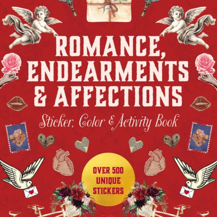 Romance Endearments  Affections Sticker Color  Activity Book