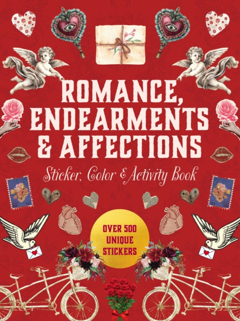 Romance Endearments  Affections Sticker Color  Activity Book