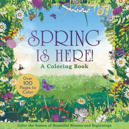 Spring is Here Coloring Book