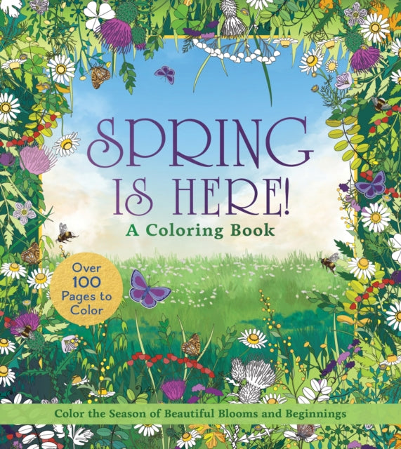 Spring is Here Coloring Book