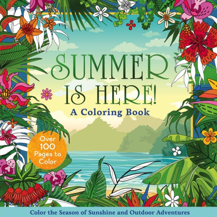 Summer is Here Coloring Book