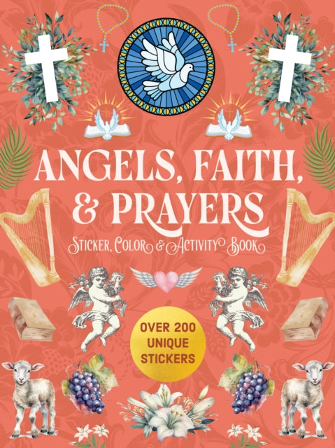 Angels Faith  Prayers Sticker Color  Activity