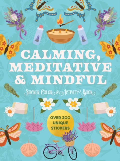 Calming Meditative and Mindful Sticker Color