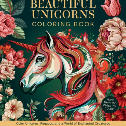 Beautiful Unicorns Coloring Book