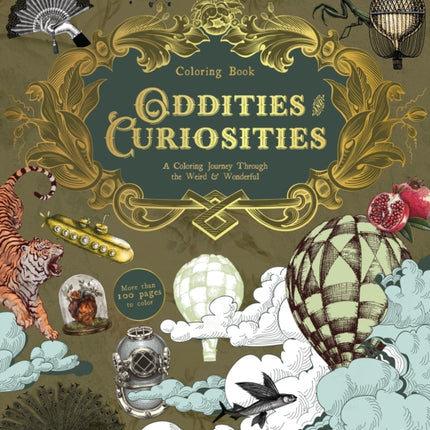 Oddities and Curiosities Coloring Book