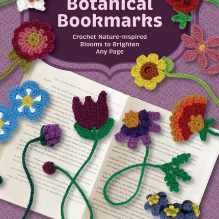 Crochet Botanical Bookmarks