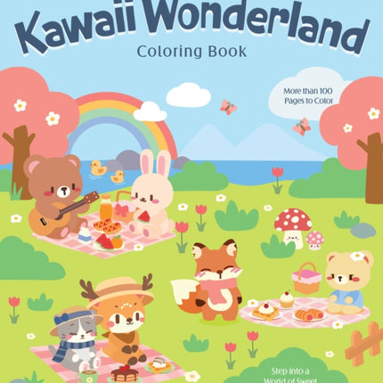 Kawaii Wonderland Coloring Book