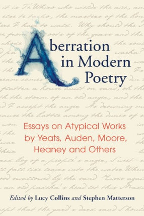 Aberration in Poetry Essays on Atypical Works