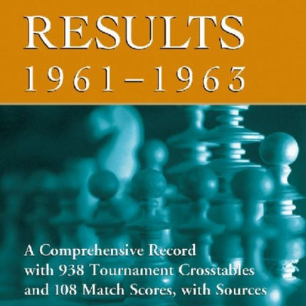 Chess Results 19611963 A Comprehensive Record