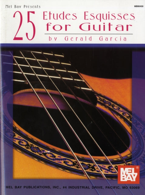 25 Etudes Esquisses For Guitar