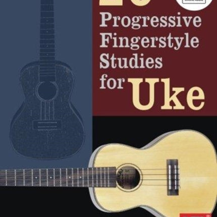 20 Progressive Fingerstyle Studies For Uke Book